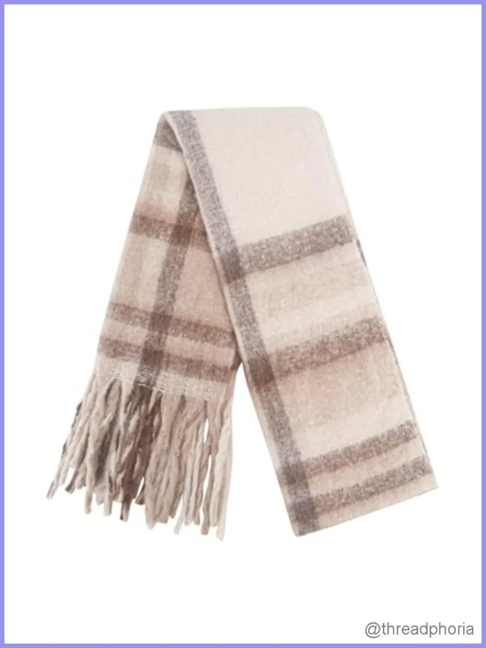 Women's Chunky Blanket Scarf Winter Wrap Cotton Soft Oversized